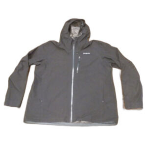 Patagonia Worn Wear Black Hooded Calcite Jacket Men's Size XXL